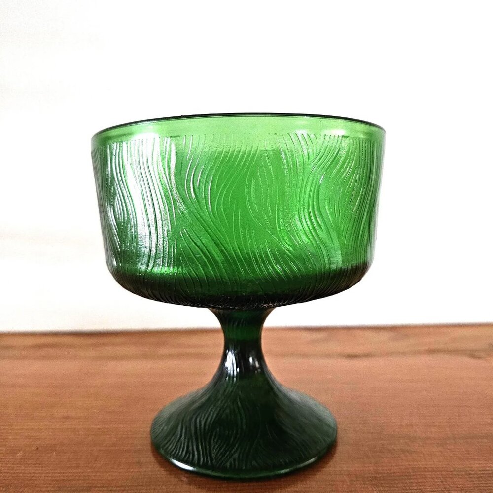 Vintage Hoosier Glass Compote Dish